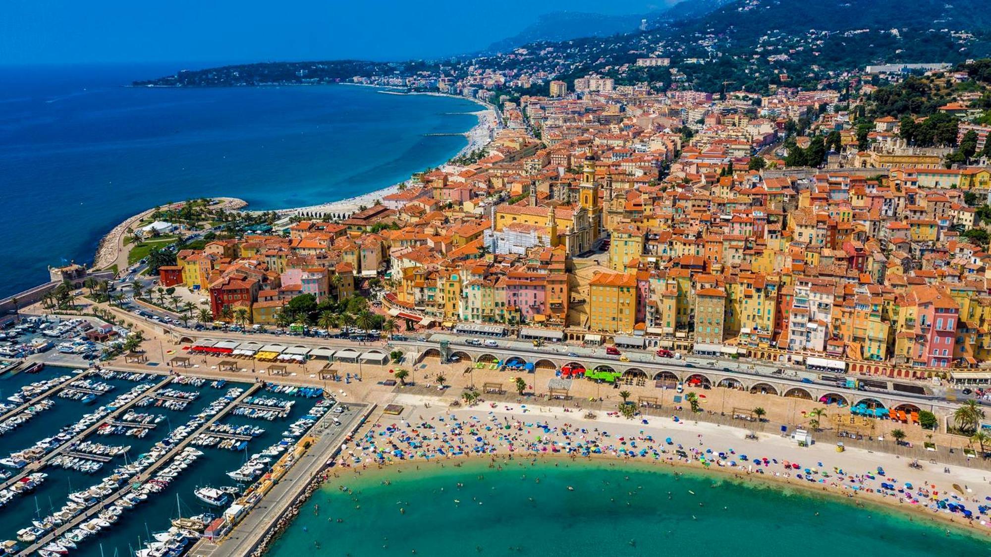 Menton # Monaco - F1 Gp - 4 Persons - Sea View - New - Parking - Clim - Premium - Beach And Sun 外观 照片