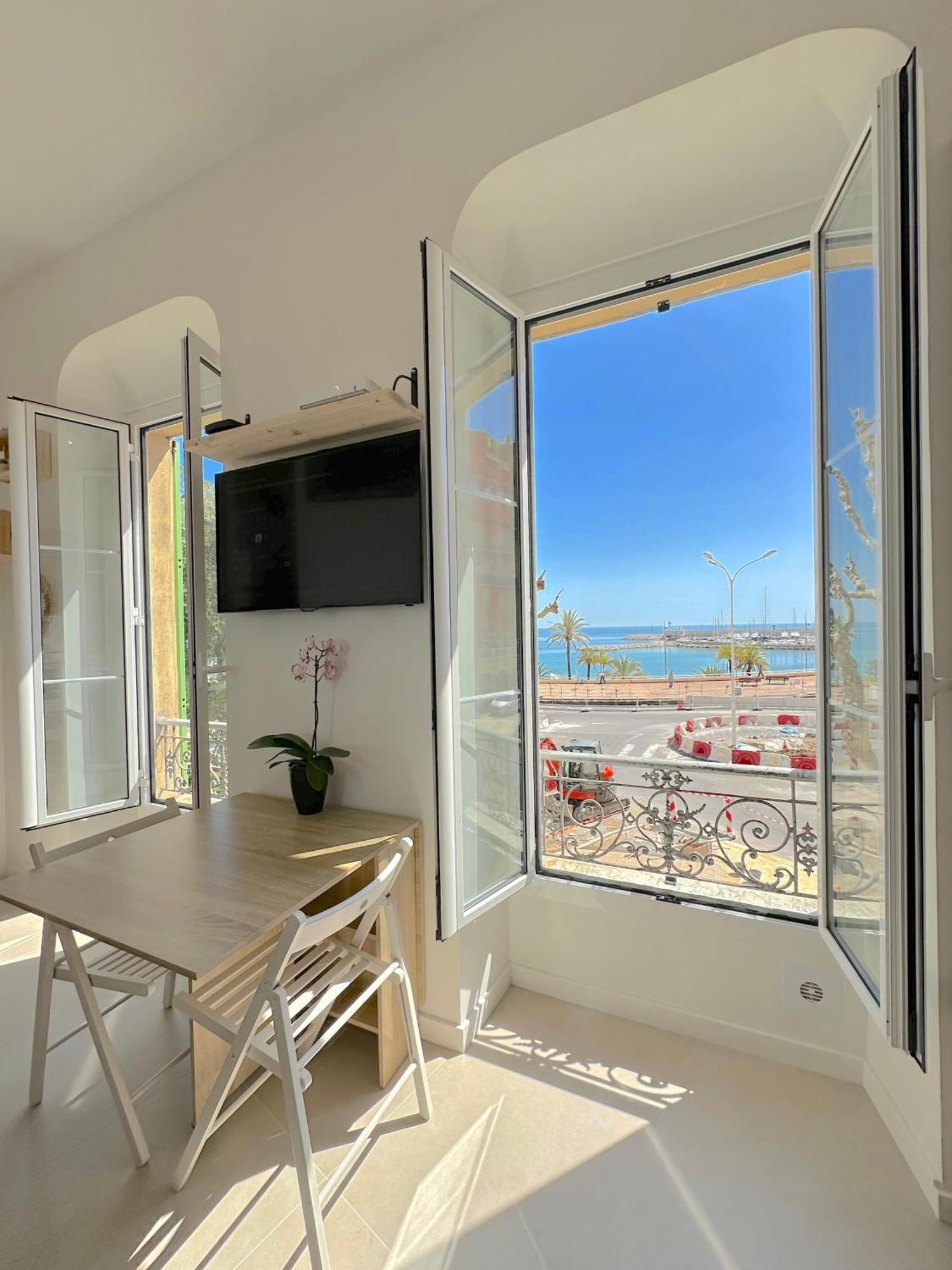 Menton # Monaco - F1 Gp - 4 Persons - Sea View - New - Parking - Clim - Premium - Beach And Sun 外观 照片