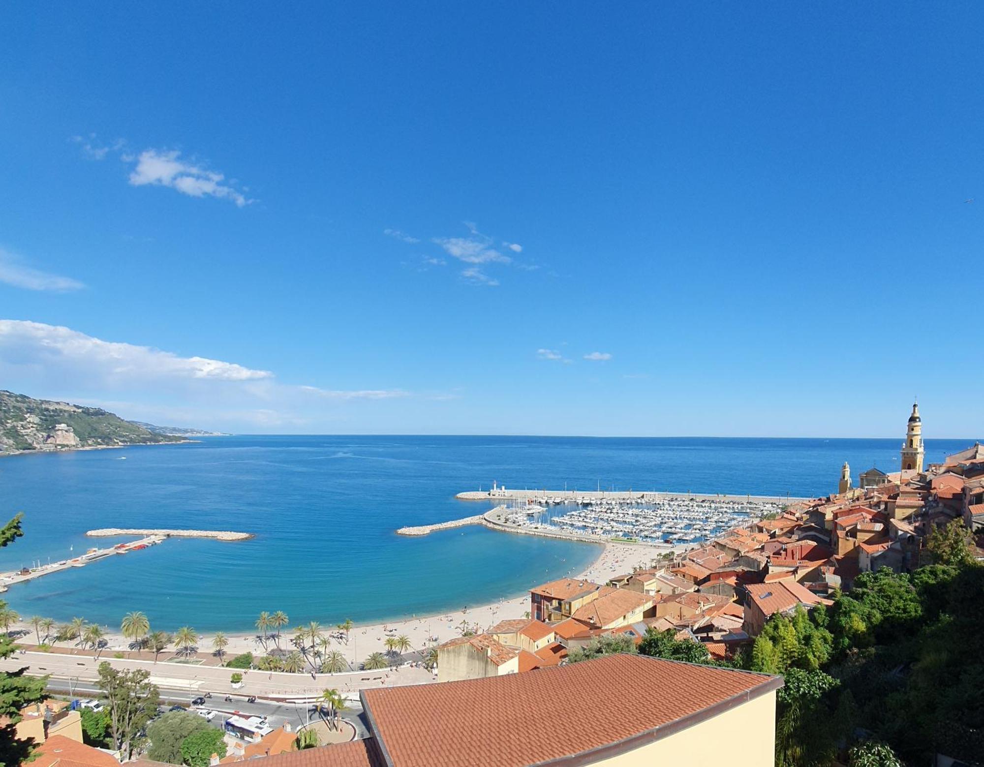 Menton # Monaco - F1 Gp - 4 Persons - Sea View - New - Parking - Clim - Premium - Beach And Sun 外观 照片