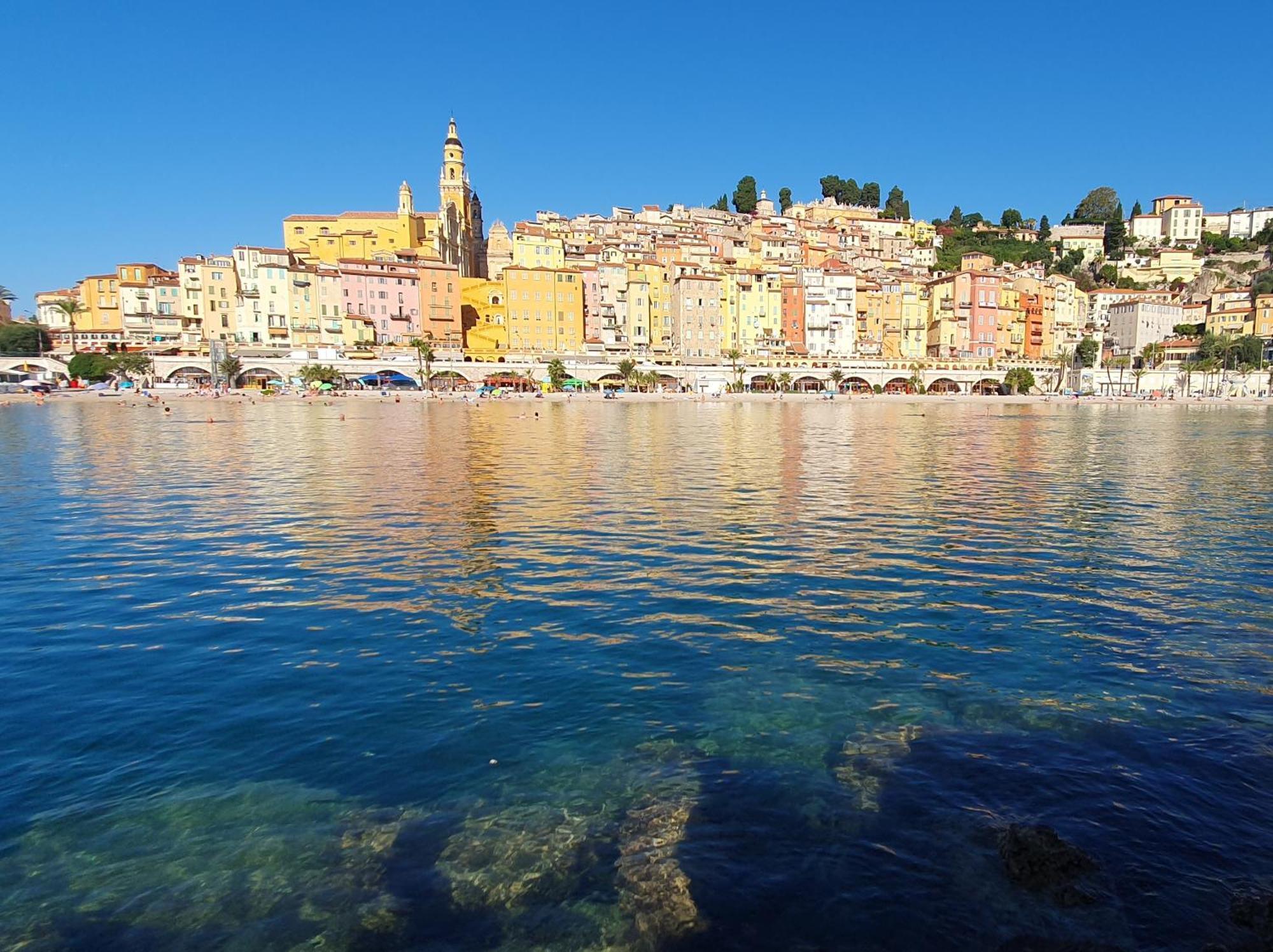 Menton # Monaco - F1 Gp - 4 Persons - Sea View - New - Parking - Clim - Premium - Beach And Sun 外观 照片
