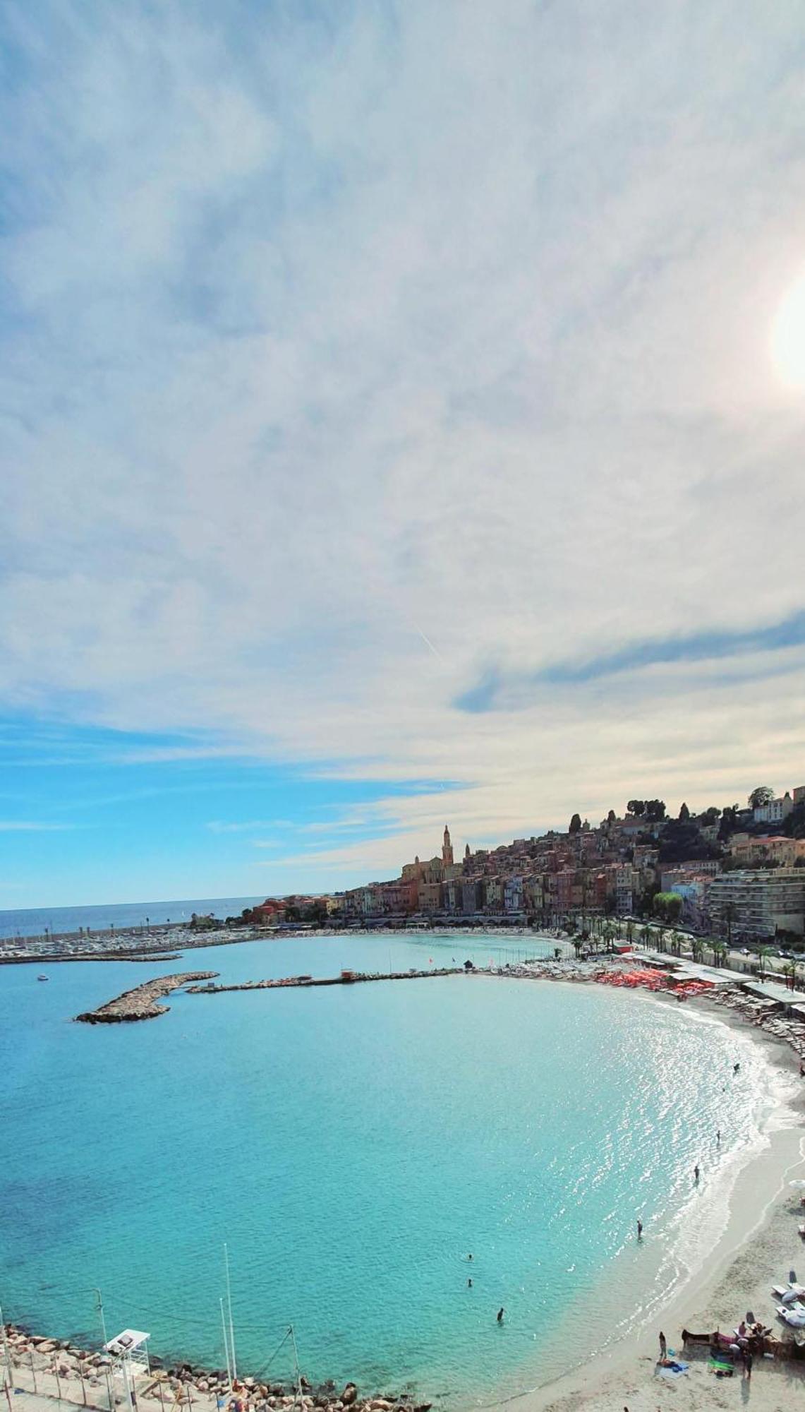 Menton # Monaco - F1 Gp - 4 Persons - Sea View - New - Parking - Clim - Premium - Beach And Sun 外观 照片